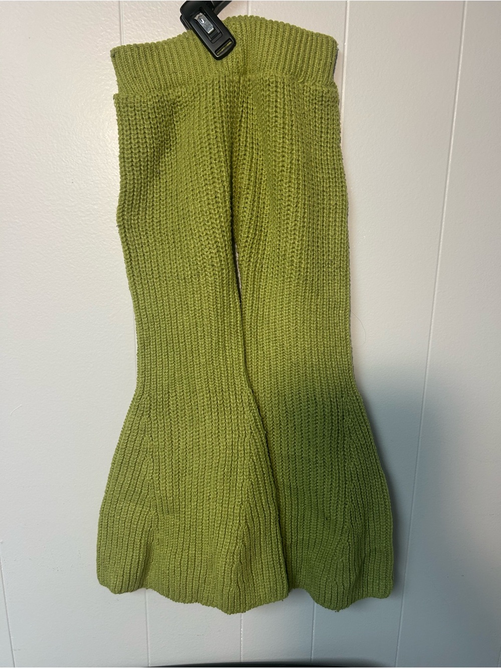 Vintage crocheted Bell bottoms Youth Unique homemade Flare pants